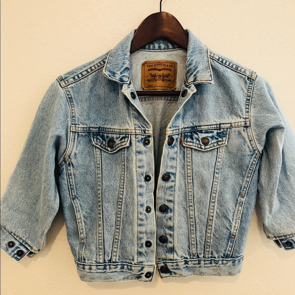 Kids Levi’s jean jacket